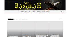 Desktop Screenshot of basyirahmedia.com